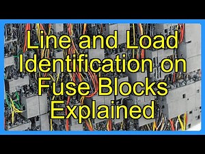 Line and Load Identification on Fuse Blocks Explained