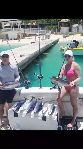 May 2025 ... Team has been putting guests on hookups. #luckybastardfishingcharters #jamaica #jamaicatravel #saltlife #jamaica🇯🇲 #jamaicafishinglife #instagramfishing #thingstodoinjamaica #sealife | Lucky Bastard Fishing Charters with Beach Fun & Cruise Montego Bay Jamaica