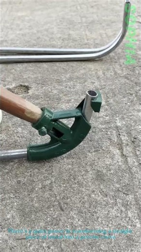 Pipe Bending: Shaping Metal with a Handheld Tool