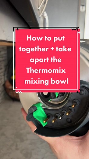How to Assemble and Use Your Thermomix Mixing Bowl