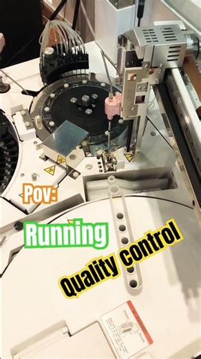 Running quality control on cobas c311 #bestmachine #chemicalmachinery #machine #chemistryanalyzer