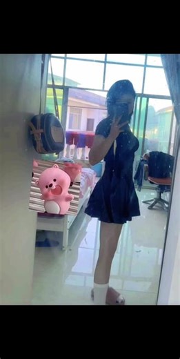 以为把自己59.9的裙子洗松了 原来是瘦了