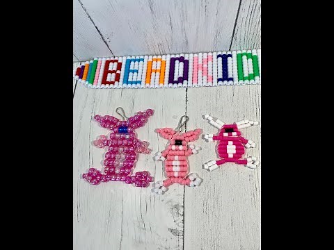 Bunny Rabbit Bead Pet - Bunny Bead Pet - Easter Rabbit Bead Pet Tutorial