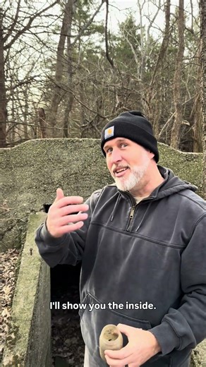 Update from the property. Old root cellar.