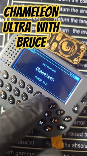 Configure Chameleon Ultra with Bruce #lilygo #Chameleonultra