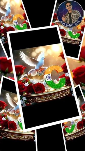 ​🇮🇳 A to Z Alphabet Art: Patriotic Indian Flag Theme ✨ #TirangaArt #Shorts