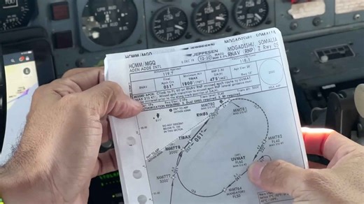 Amazing Boeing 727 Landing - Africa