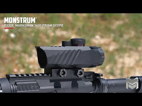 Marksman 3x30 Prism Scope Field of View