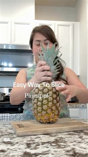 Fruit hack — here is an easy way to open and slice a pineapple 🍍! Pineapple is a fruit that has a lot of amazing benefits too ! Such a perfect time for spring and summertime 🌟 Hope this helps ! Share this to anyone who needs it and follow @simplypetiteray for more tips and hacks ! Do you love pineapples? • #momhacks #pineapple #pineapplelove #pineapplehack #easytips #momtips #californiamom #simplypetiterayhome #hackinstagram #fruitlover | Raymin