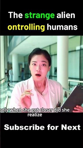 The strange alien controlling humans #shorts