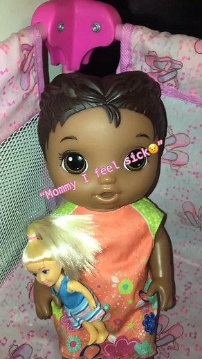 Sick day😣❤️|| (PART 1/2) #FitCheck #babyalive #SmallBite #fyp #ChemicalHearts #baby #fun #foryou #forupage #foryoupage #babydoll #summerdiy #roleplay