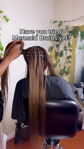 Once you ho Mermaid… 🧜🏾‍♀️🤩#mermaidbraids #mermaidtribe #mermaidbraidstutorial #fyp #blackmagicwoman