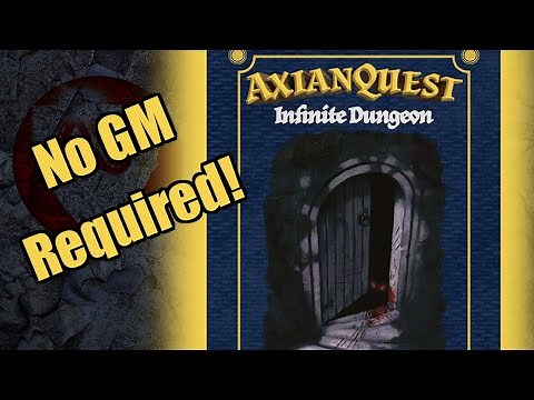 AxianQuest INFINITE DUNGEON Deck Unboxing and Overview! (Does it HeroQuest?)