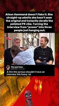 Alison Hammond’s Blade Runner 2049 interview #shorts