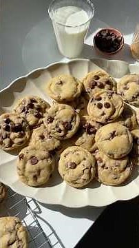 Brown Sugar Chocolate Chip Cookies (NEW Recipe!) 🍪