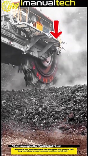 What Happens When This Wheel Hits Rock? Continuous Crushing