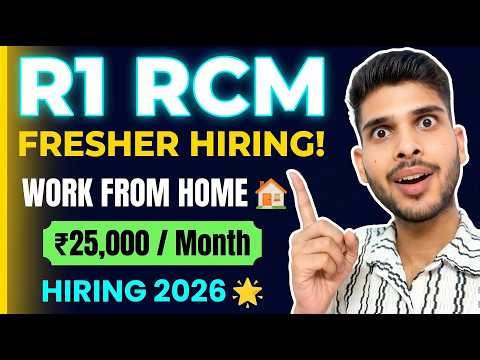 Fresher Hiring in R1 RCM | Work From Home Jobs | R1 RCM | The Ravi Vlogs