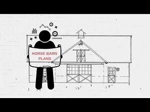 4-STALL HORSE BARN PLANS - FREE DOWNLOAD!