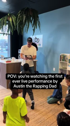 Austin the Rapping Dad's Debut Live Performance