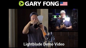 Watch Gary Fong Lightblade Demonstration on Amazon Live