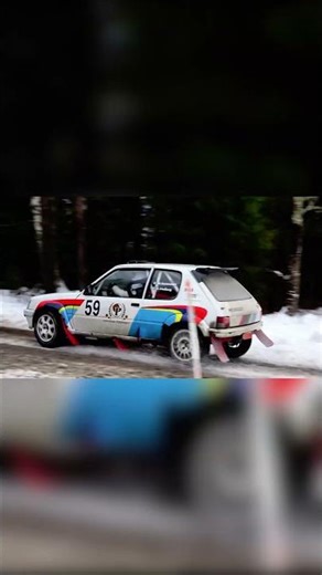 ❄️🏁 Winter Rally Madness – Finnskogsvalsen SS2 2026 #rally #rally2026 #motorsport #snow