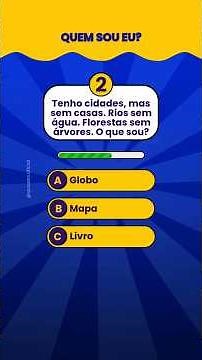 Quem sou eu? charadas divertidas! #quiz