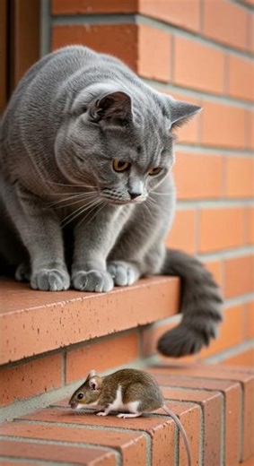 The Most Intense Cat Staring Contest Ever! 😼👀 Who Will Blink First #Cats #FunnyPets #StaringContest