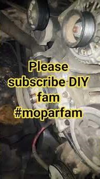 removing water pump off of a Dodge RAM 360 Magnum v8 #dodgesrt #automobile #moparfam #trending