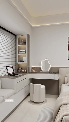 Thiết kế phòng ngủ đẹp 18m2 hiện đại, tối ưu từng góc nhỏ. Trọn gói nội thất căn hộ chung cư Quận 9, thẩm mỹ #decorphongngu #thicongnoithat #noithatbhcom #xuhuong #creatorsearchinsights