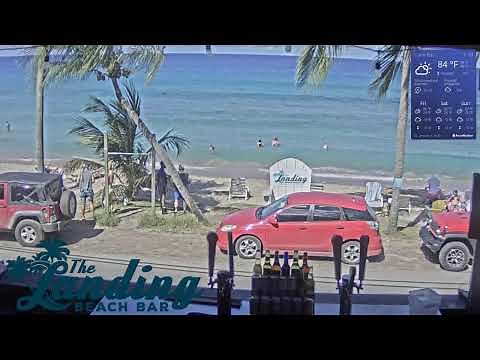 The Landing Beach Bar @ Cane Bay in St. Croix USVI