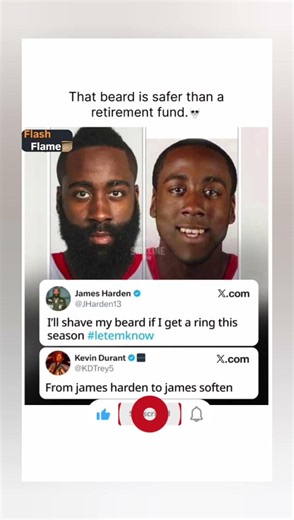 James Harden Shaving His Beard?! Kevin Durant's Hilarious Reaction! 🤣🏀