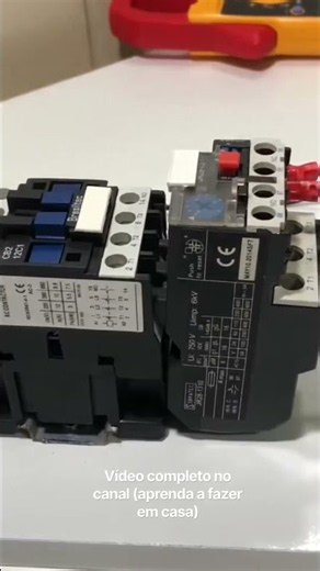 How to wire a contactor with a thermal overload relay