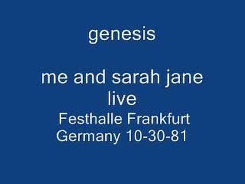 genesis- me and sarah jane live