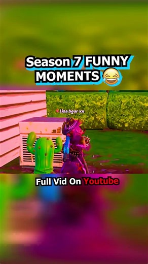 Season 7 Funny Moments v7 😂 #fortnite