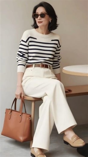 👗우아한 50대 데일리 워킹룩 6가지 #중년패션코디 #fashion #ootd