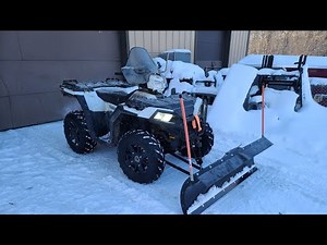 Denali Plow Install 2019 Polaris Sportsman 850 SP