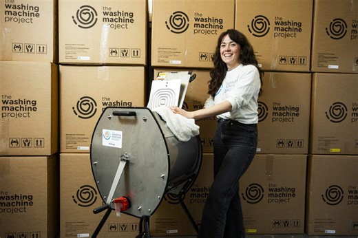 British project builds and sends over 1,000 washing machines to Gaza