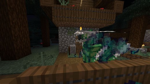 This Minecraft mod adds challenging curses and behemoth bosses to your world