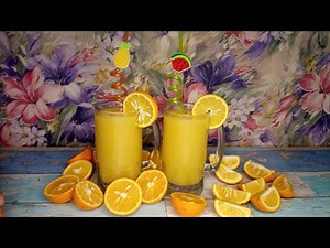 ORANGE PULP JUICE RECIPE | HEALTHY RECIPE | BY TASTY FOODS WITH ANILA
