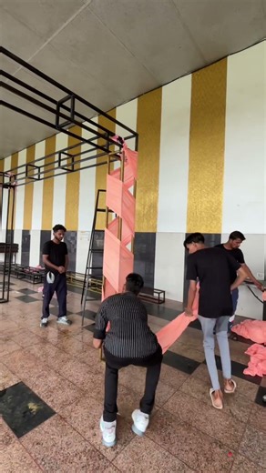 Tent Decor Cloth Work