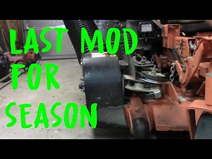 Final Mods to Scag Bagger Before Fall