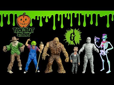 Unboxing the NEW Goosebumps Figures from Trick or Treat Studios!!! (Wave 1)