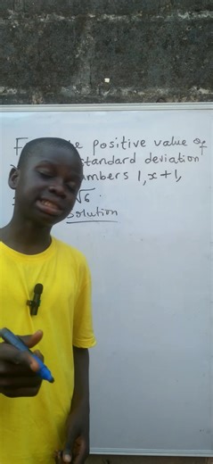 I shared a new math video on TikTok today 😊 Topic: Standard Deviation explained simply. Tap the link below to follow my TikTok for more videos ✨ https://www.tiktok.com/@official_hawwal?_r=1&_t=ZS-93mYkPXuaeN | Hawwal Balogun