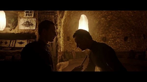 Alien Covenant : David teaches Walter the flute