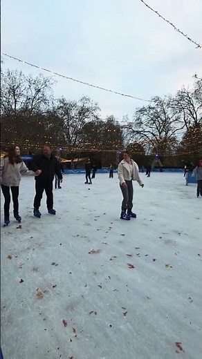The Ice Rink by Priority from O2 at Winter Wonderland Hyde Park London