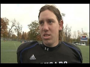 Post game interview with Saint Francis QB David Yoder