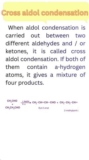 CROSS ALDOL CONDENSATION