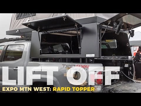 Remove your camper or topper by yourself in 15 mns