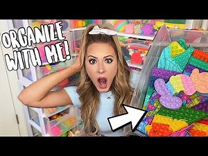 ORGANIZE MY FIDGETS WITH ME *ULTRA SATISFYING* 😍😱