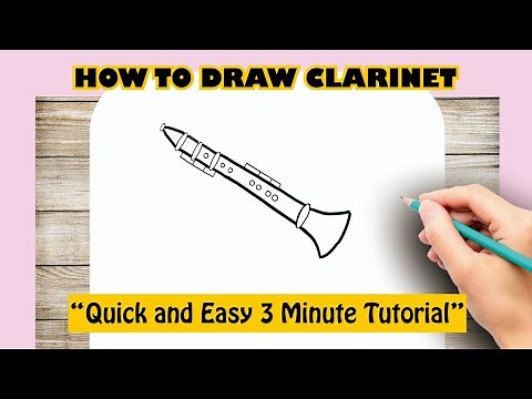 How to draw CLARINET